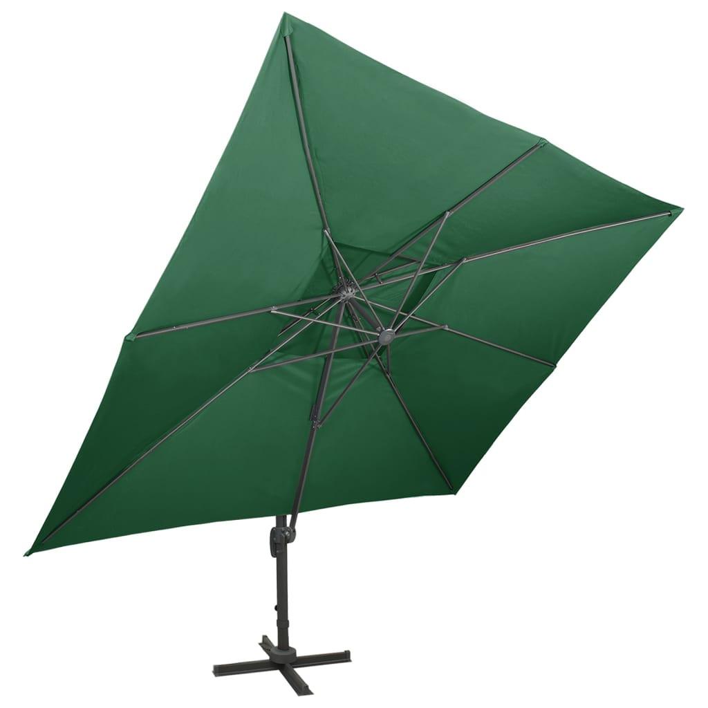 VidaXL Parasol en porte-à-faux  