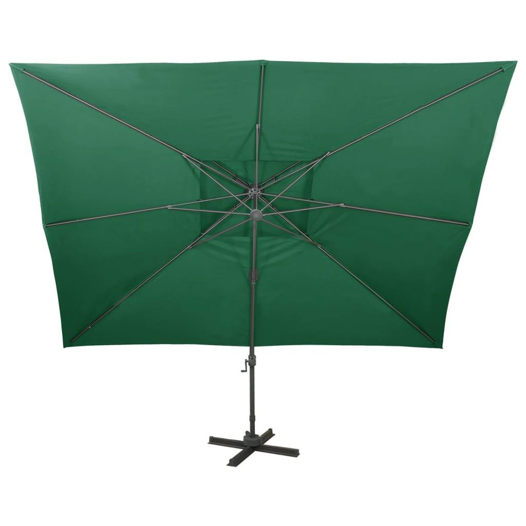 VidaXL Parasol en porte-à-faux  