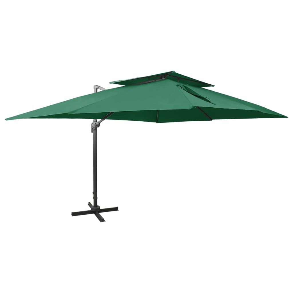 VidaXL Parasol en porte-à-faux  