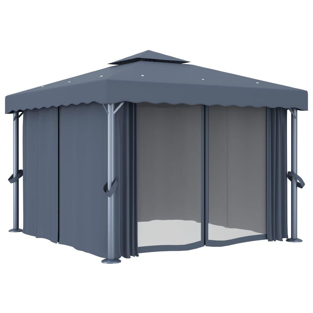 VidaXL Pavillon aluminium  