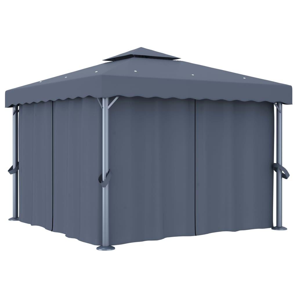 VidaXL gazebo Alluminio  