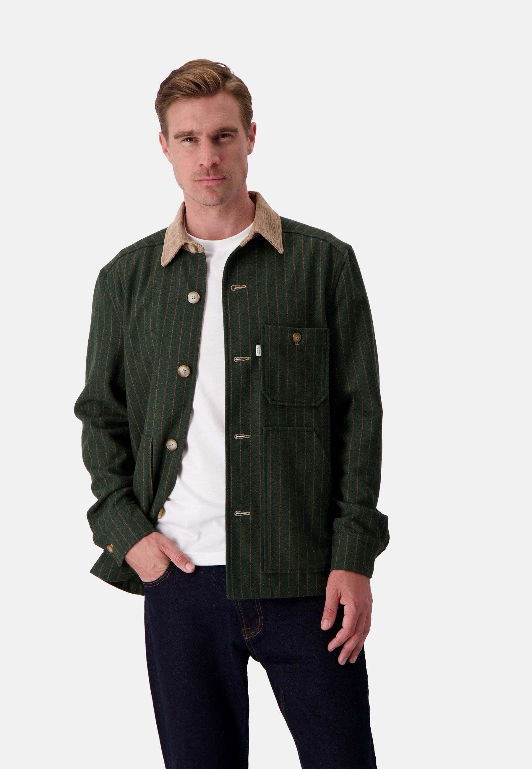 Colours & Sons Overshirt Pin Stripes Hemdjacke  