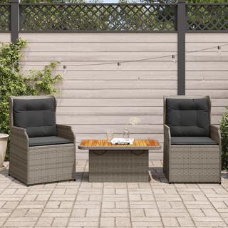 VidaXL Garten-lounge-set poly-rattan  