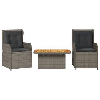 VidaXL Garten-lounge-set poly-rattan  