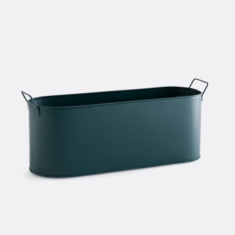 Cache-pot / Jardinière en métal