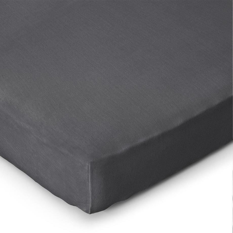 Divina Textil AG Lenzuolo con angoli SuperStretch 90-100x190-220x17-25 cm Bianco sporco  