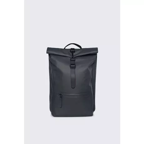 RAINS 13160 Rolltop Rucksack-0  Grau