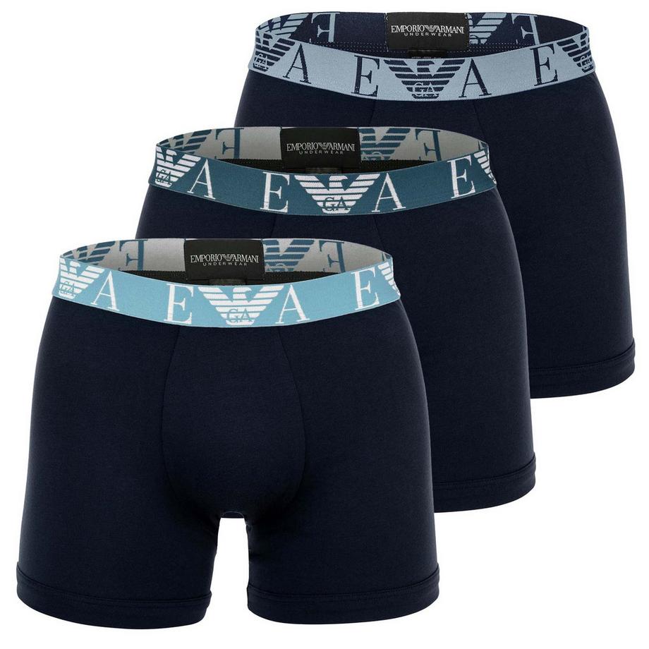 Boxer Uomini Confezione da 3 Aderente alla figura-BOLD MONOGRAM