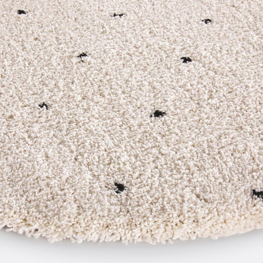 La Redoute Intérieurs Tapis rond à pois style berbère  