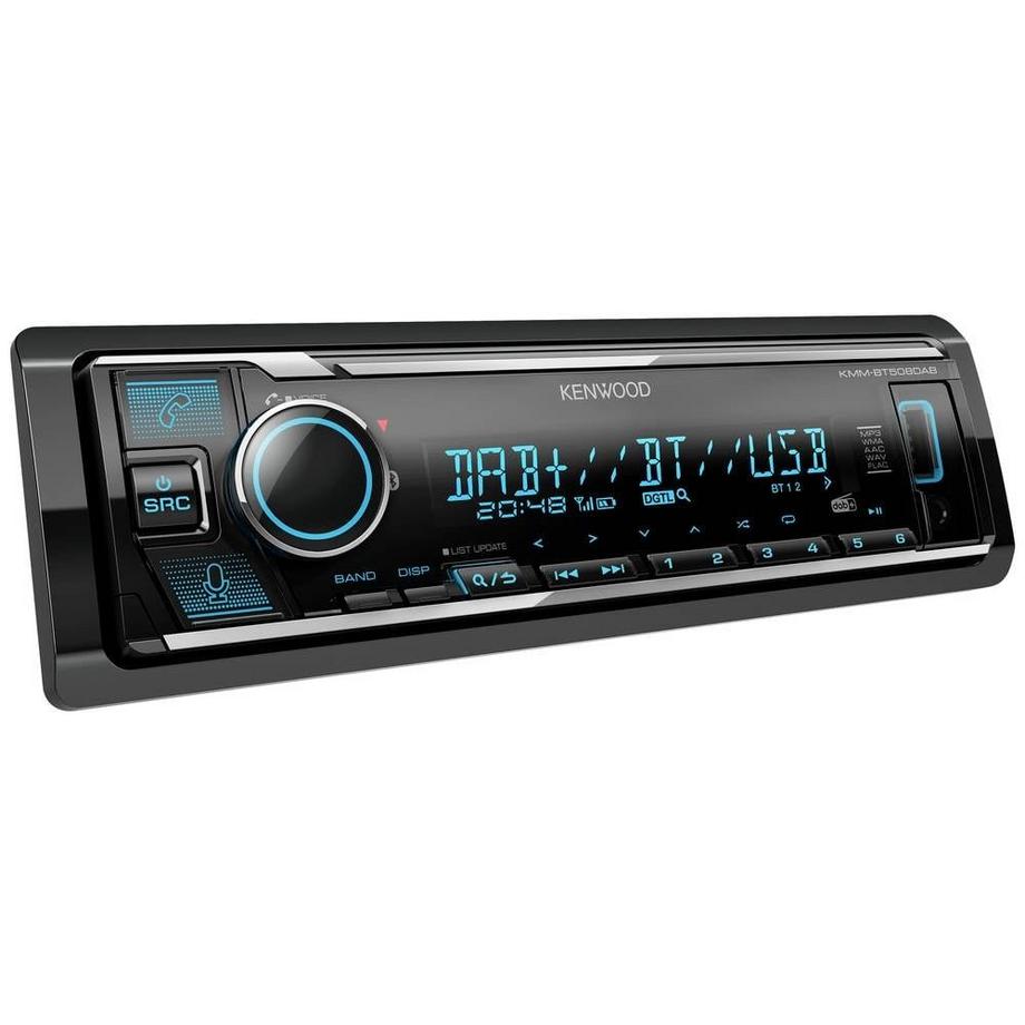 Kenwood  Autoradio DAB+ Tuner, Anschluss für Lenkradfernbedienung, Bluetooth®-Freisprechein 