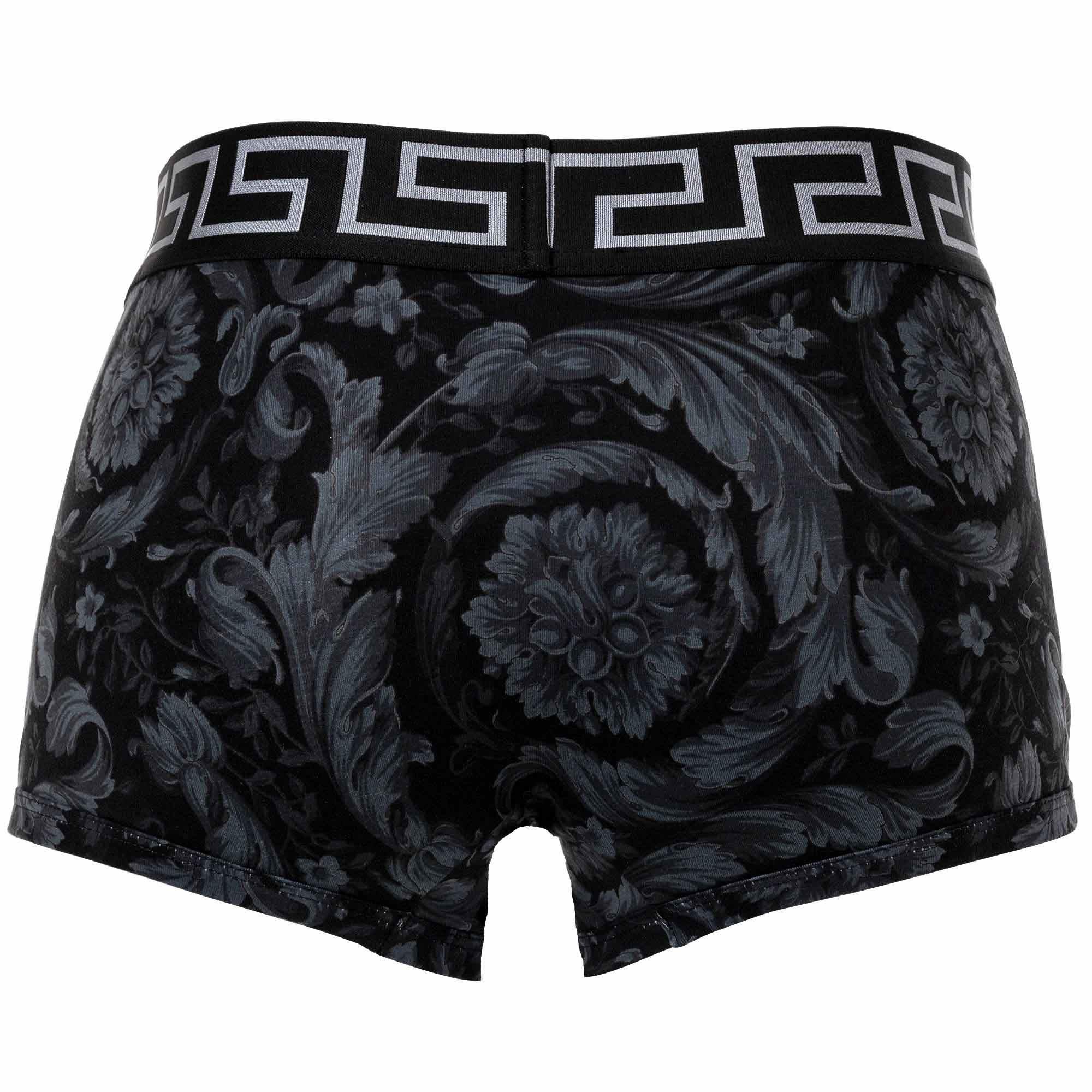 VERSACE Barocco All Over Short Trunk Stretch Organic Jersey Boxer  
