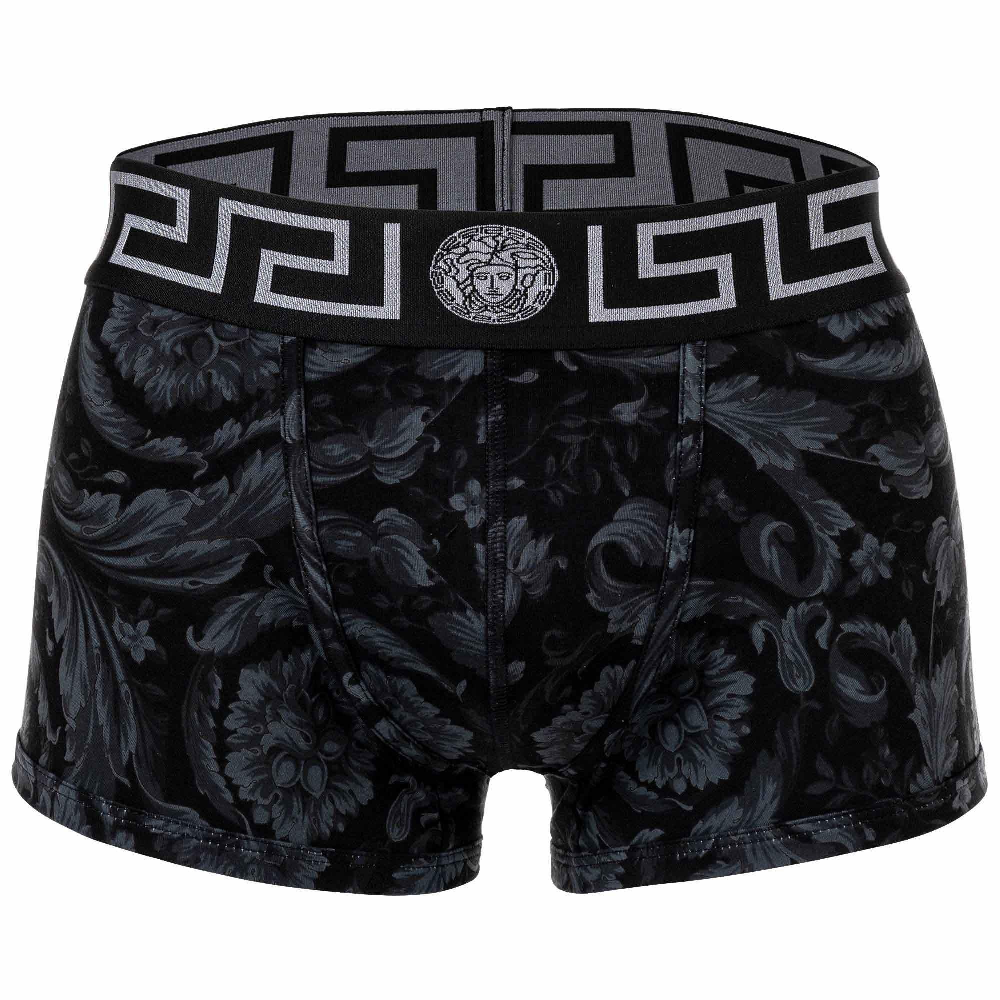 VERSACE Barocco All Over Short Trunk Stretch Organic Jersey Boxer  