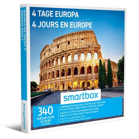 Smartbox  4 Tage in Europa - Geschenkbox 