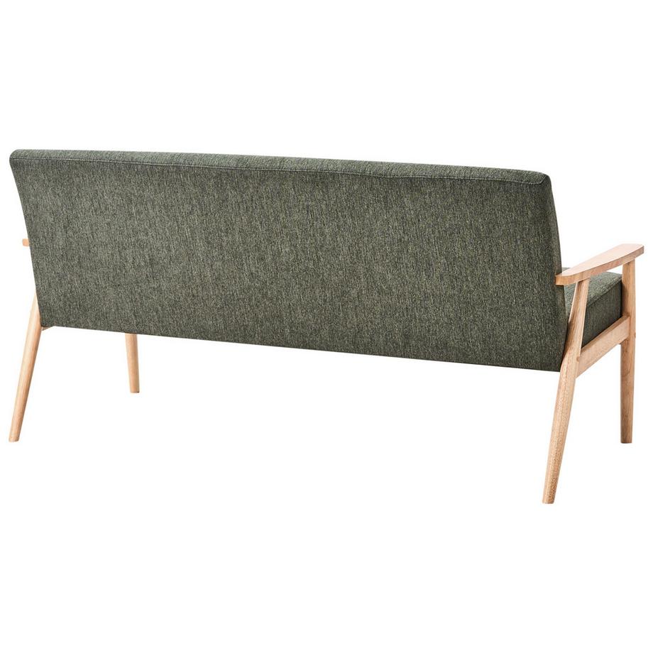 Beliani 3 Sitzer Sofa aus Stoff Retro ESRUM  