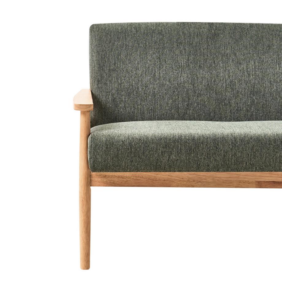 Beliani 3 Sitzer Sofa aus Stoff Retro ESRUM  