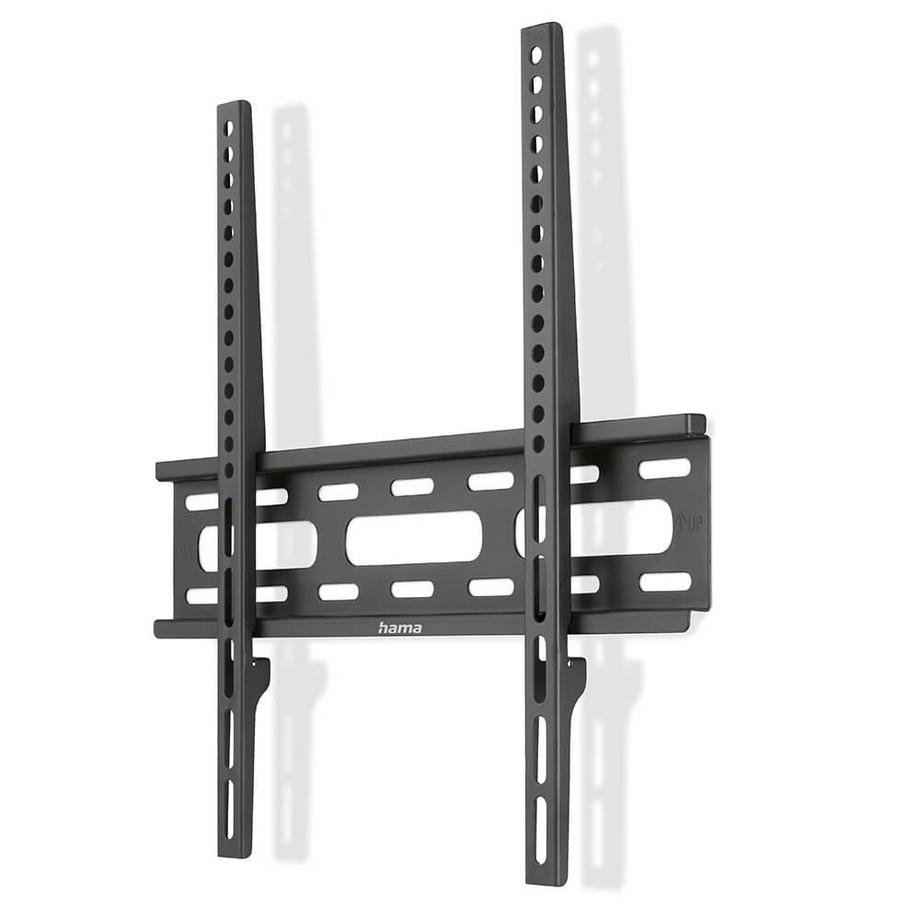 HAMA TV-Wandhalterung, fest, VESA bis 400 x 400, 75 Zoll, Schwarz