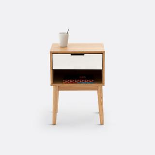 La Redoute Intérieurs Nachttisch Jimi im Vintage-Stil  