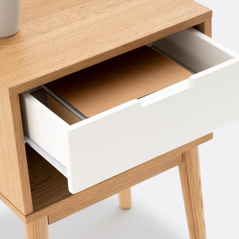 La Redoute Intérieurs Nachttisch Jimi im Vintage-Stil  