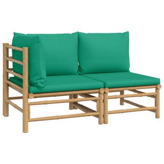 VidaXL Garten lounge set bambus  