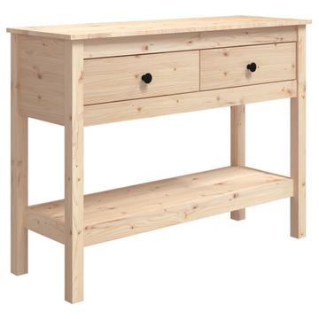 Table console bois de pin