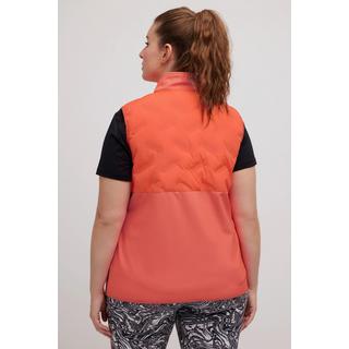 Ulla Popken  Gilet funzionale di softshell con fodera di pile e cerniera a cursore doppio 