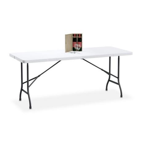 B2X Table de jardin pliante  