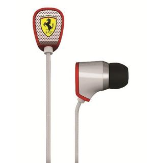 Ferrari by Logic3  Ferrari by Logic3 Scuderia R100i Kopfhörer Kabelgebunden im Ohr Weiß 