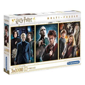 Puzzle 3er Set Harry Potter (1000Teile)