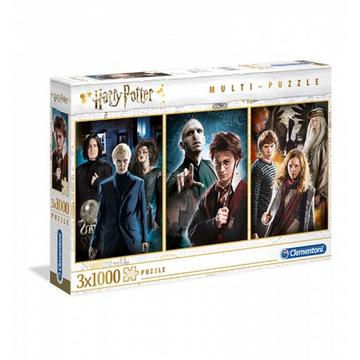 Puzzle 3er Set Harry Potter (1000Teile)
