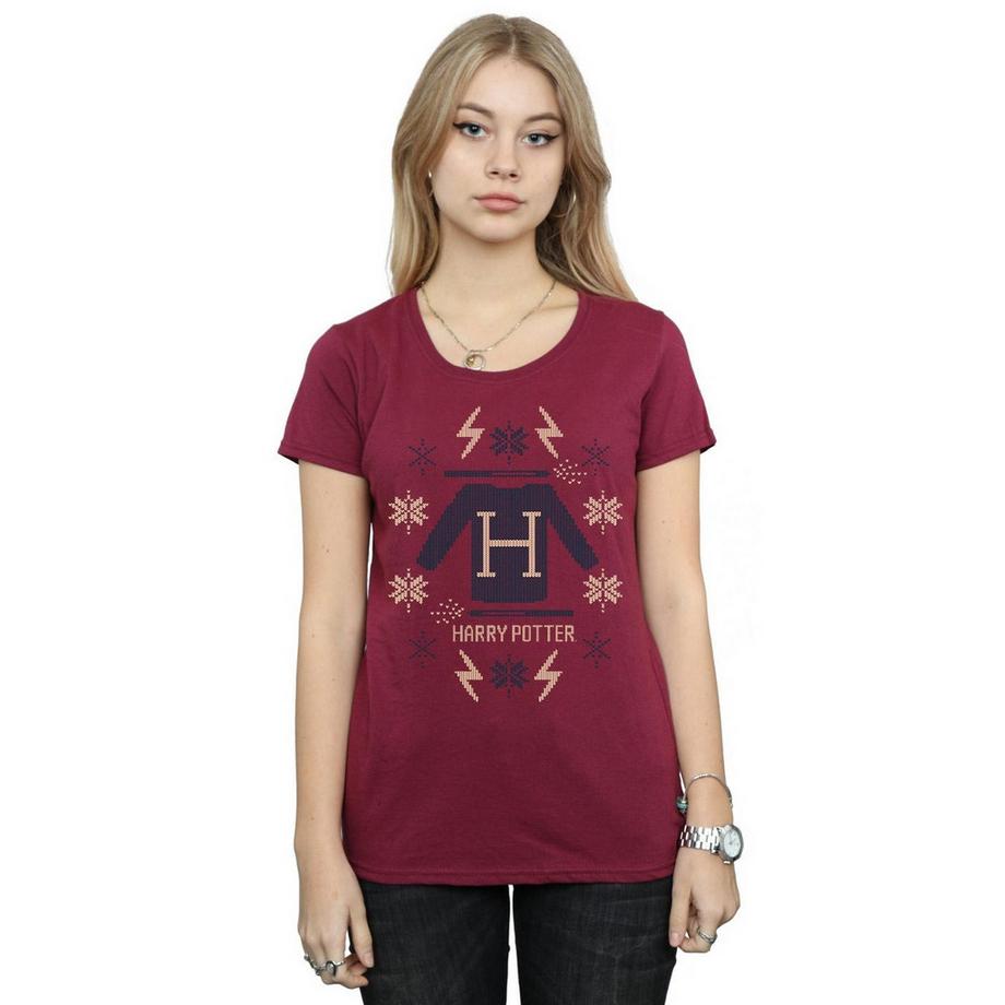Harry Potter Christmas Jumper Design T-Shirt  