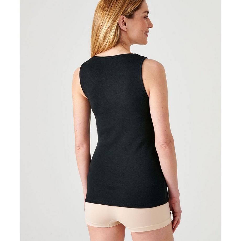 Damart Achsel-Shirt mit dehnbarer Paspel  