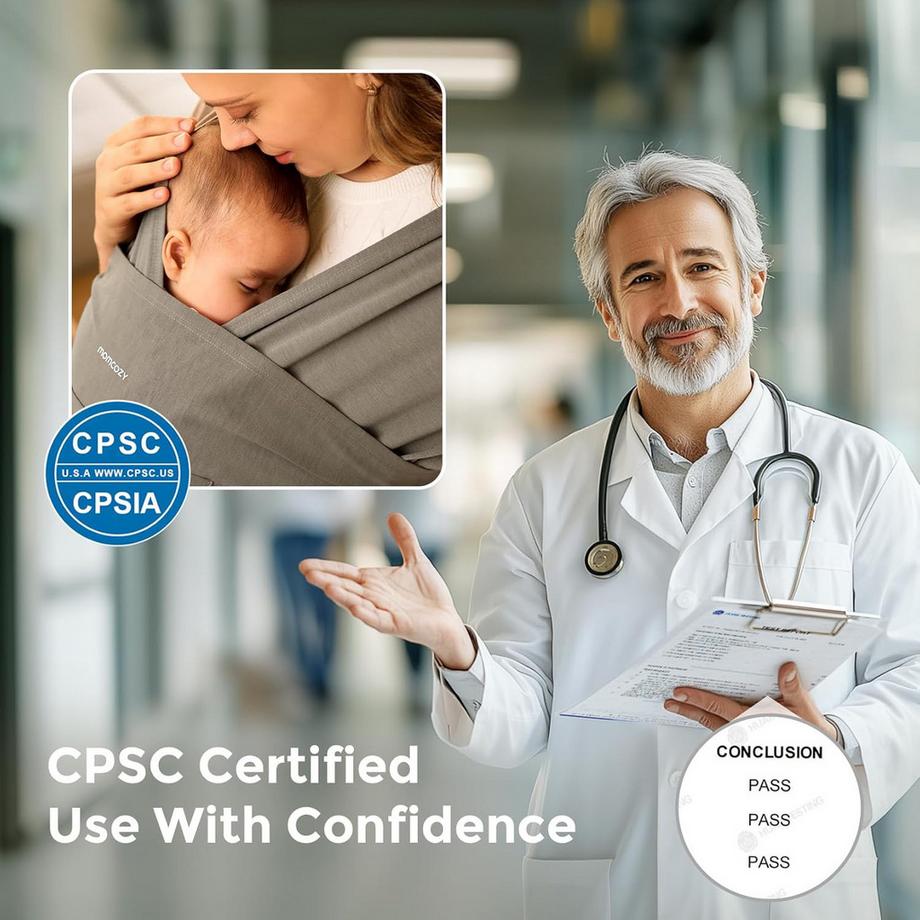 Momcozy  Écharpe de portage pour bébé 