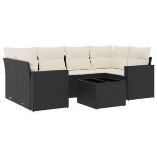 VidaXL set divano da giardino Polirattan  