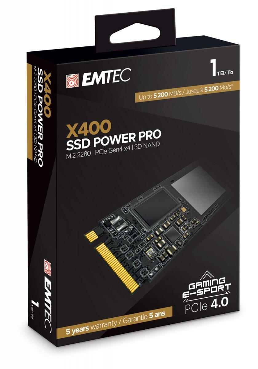 EMTEC  X400 1 To M.2 PCI Express 4.0 NVMe 3D NAND 