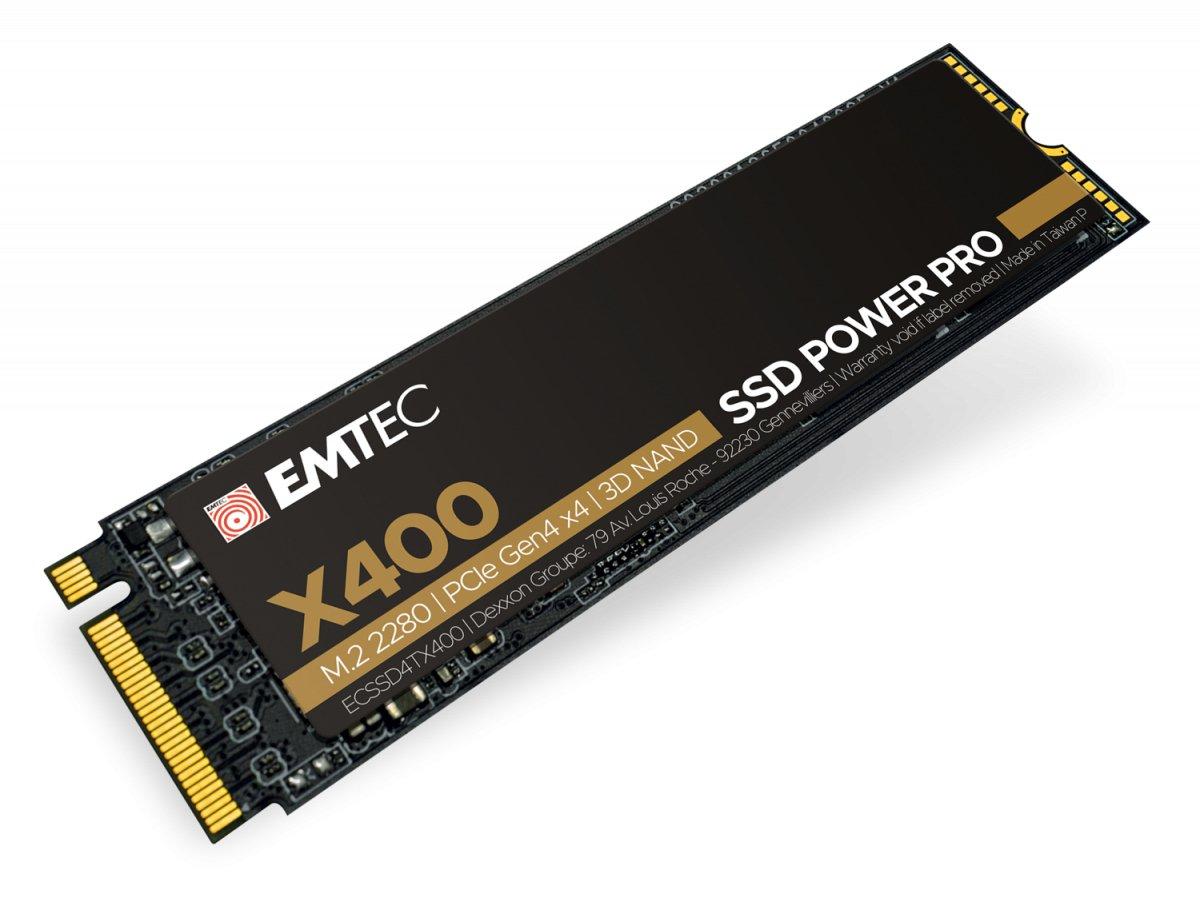 EMTEC  X400 M.2 1 TB PCI Express 4.0 3D NAND NVMe 
