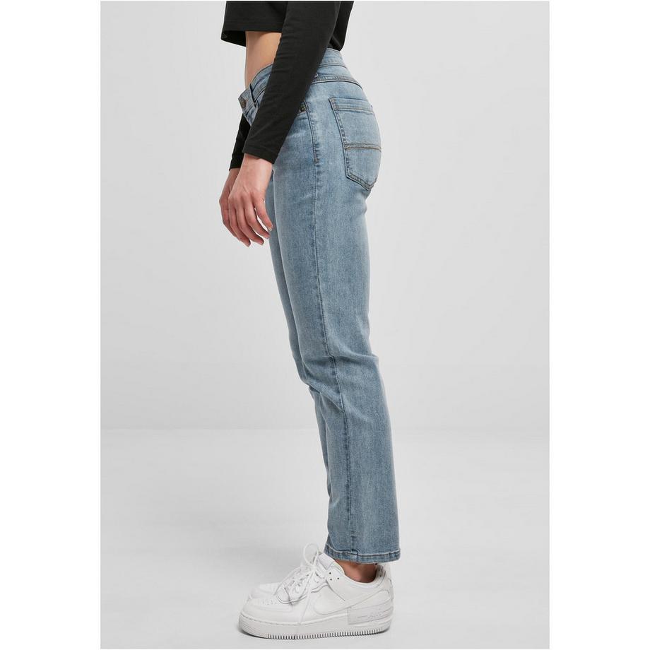 URBAN CLASSICS Jeans dritto vita bassa  