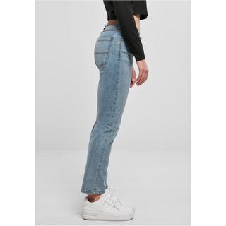 URBAN CLASSICS Gerade niedrige Taille Jeans  