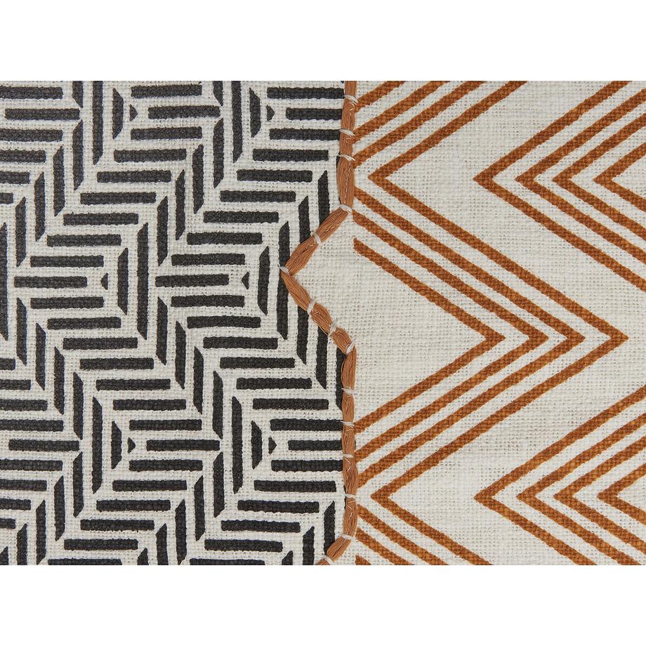 Beliani Jeté de lit en Coton Boho  