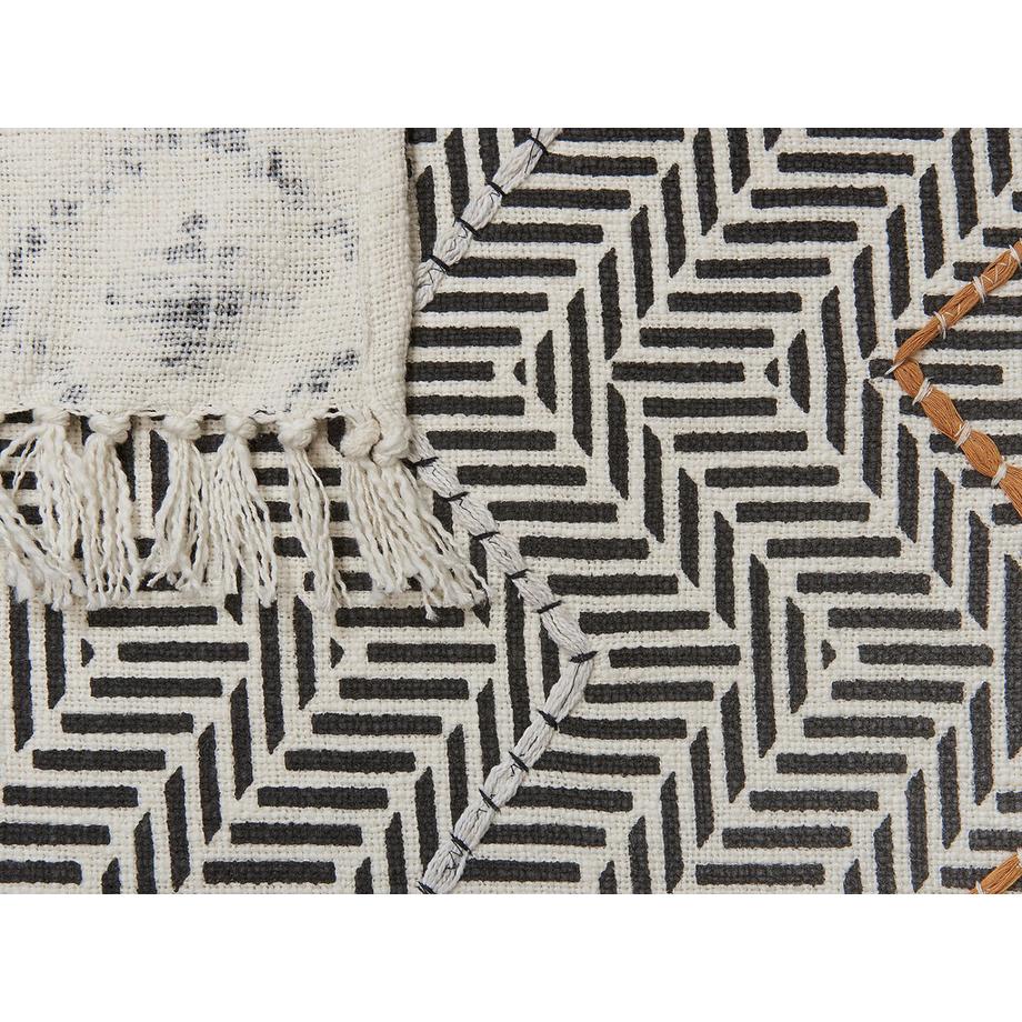 Beliani Jeté de lit en Coton Boho  