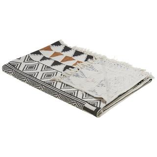 Beliani Jeté de lit en Coton Boho  