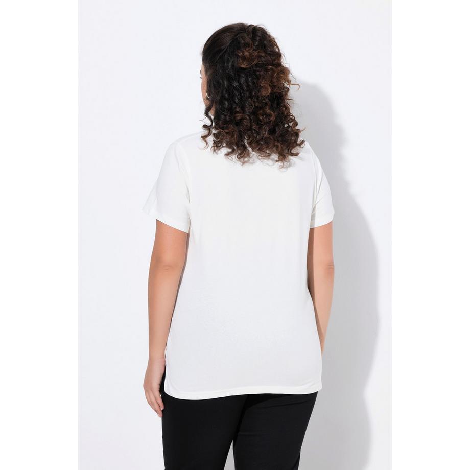 Ulla Popken Scampis Classic Rundhals Halbarm T-Shirt  