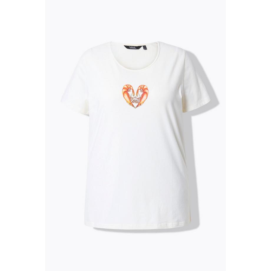 Ulla Popken Scampis Classic Rundhals Halbarm T-Shirt  