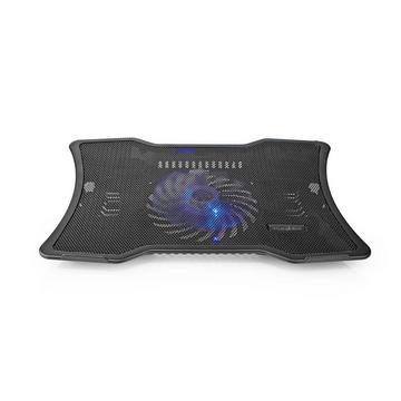 Support pour ordinateur portable | Nombre de ventilateurs : 1 | Alimentation USB | Nombre d'angles : 2 | 17 " | 1500 rpm | LED