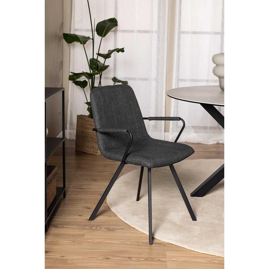 mutoni Esszimmerstuhl mit Armlehnen Seraphina (1 Stück)  