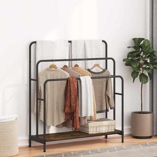 VidaXL Moderner kleiderständer holzwerkstoff  