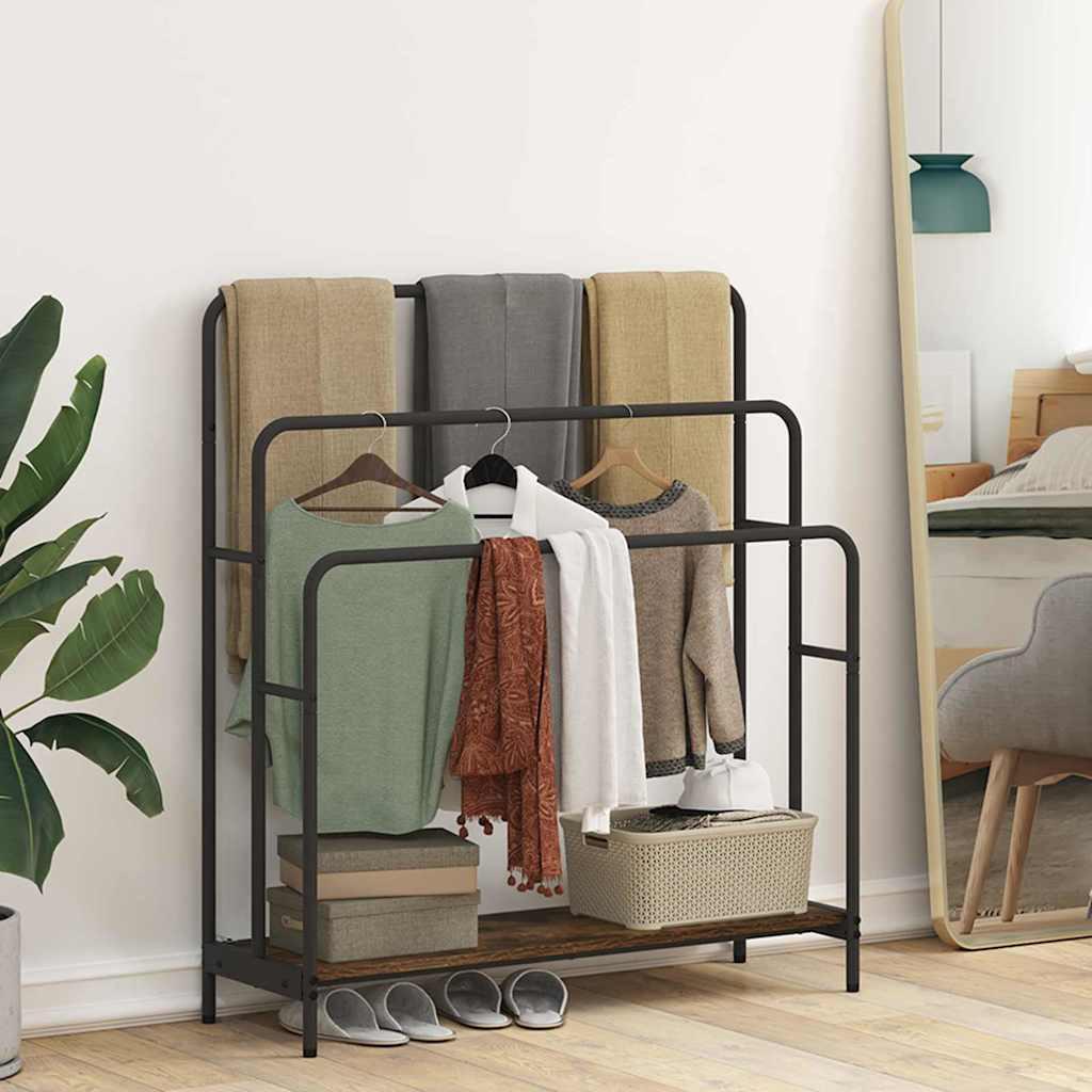 VidaXL Moderner kleiderständer holzwerkstoff  