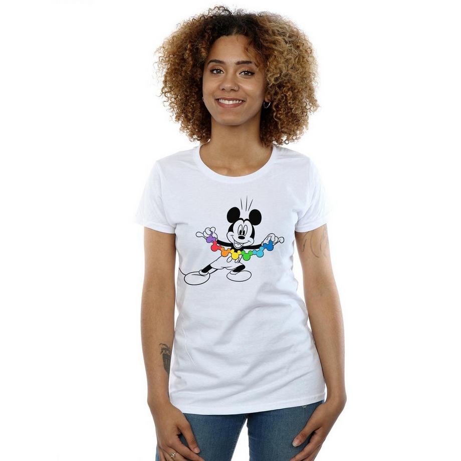 Disney Mickey Mouse T-Shirt Perle Arcobaleno  