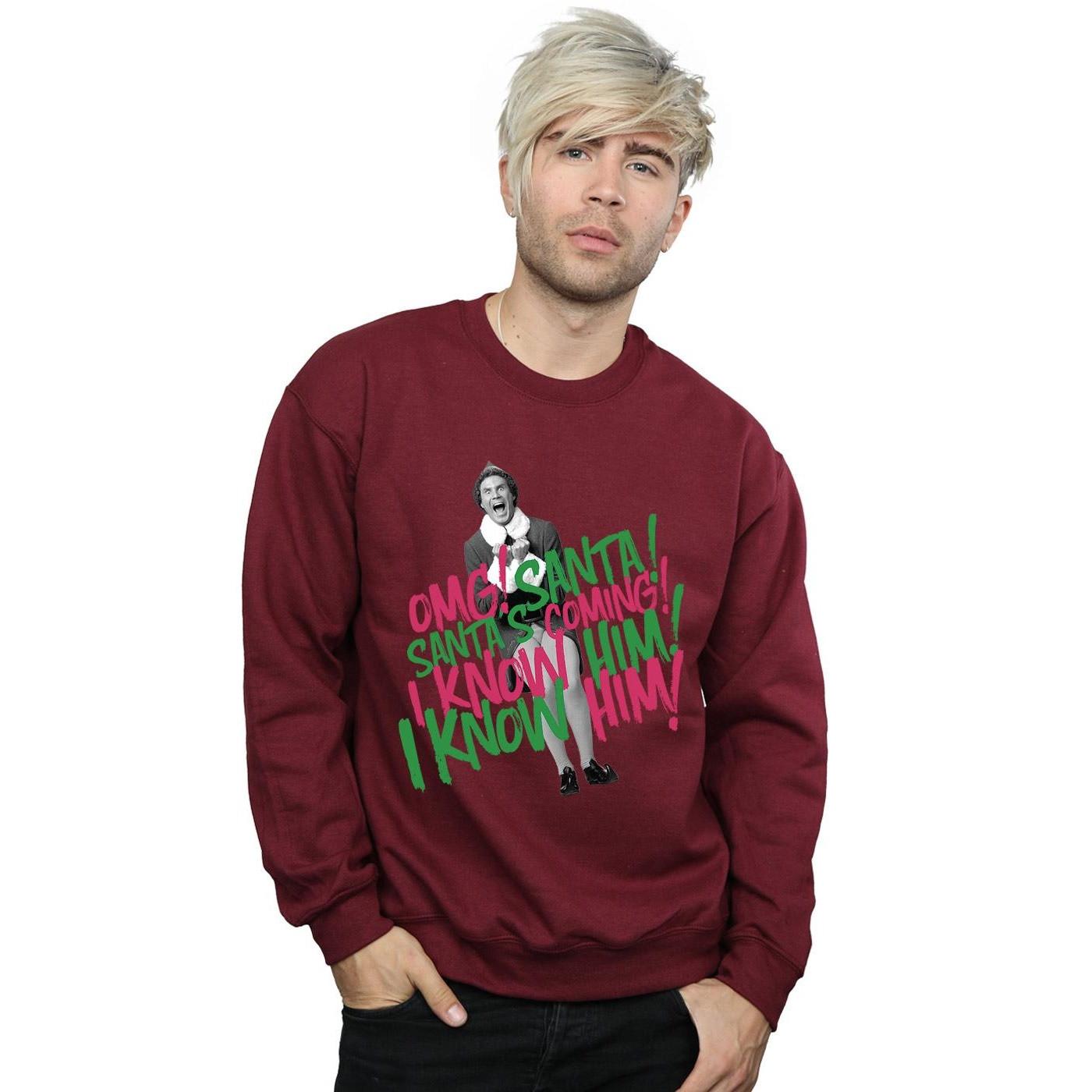 Elf Santa's Coming Sweatshirt  