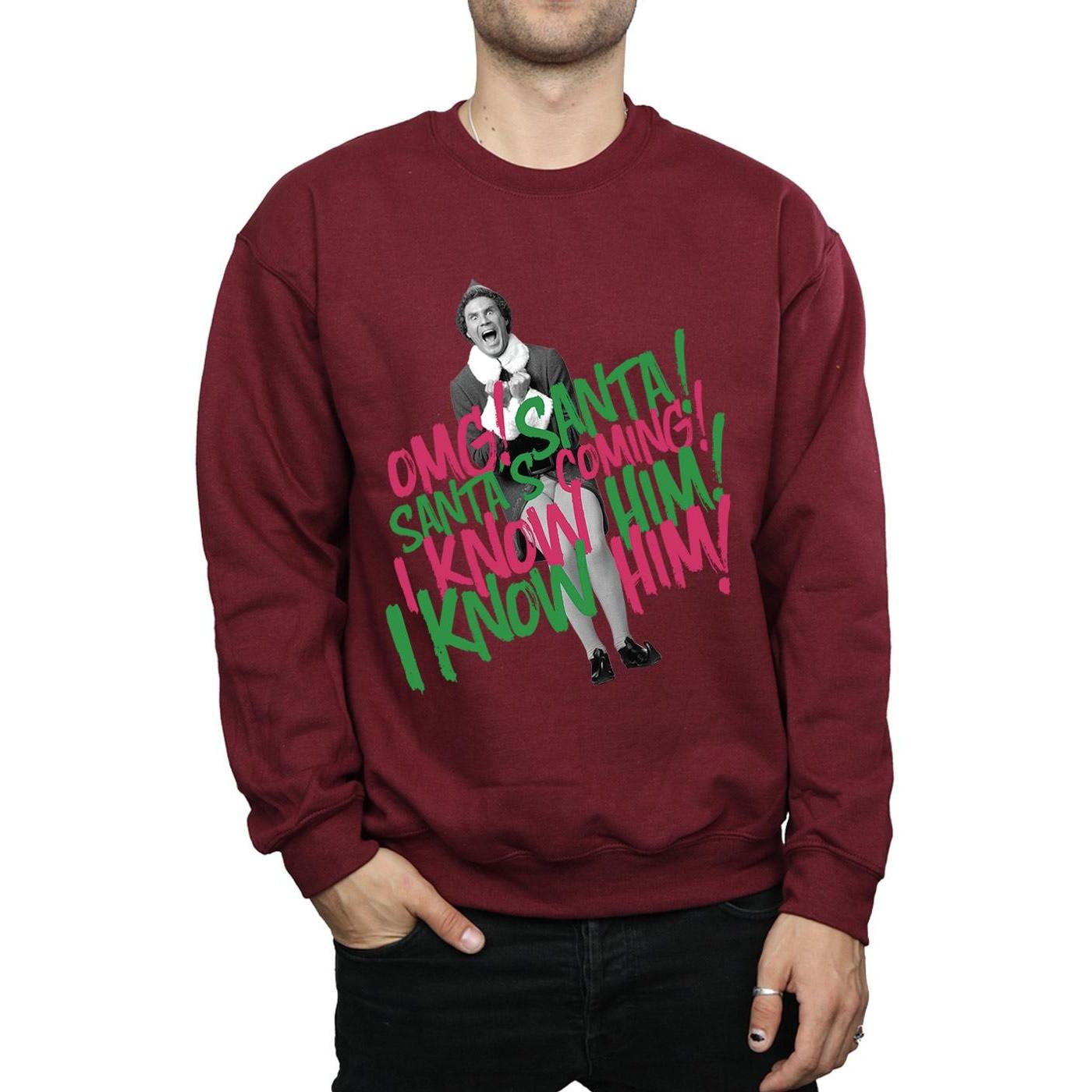 Elf Santa's Coming Sweatshirt  