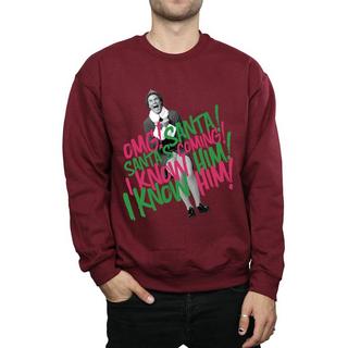Elf Santa's Coming Sweatshirt  